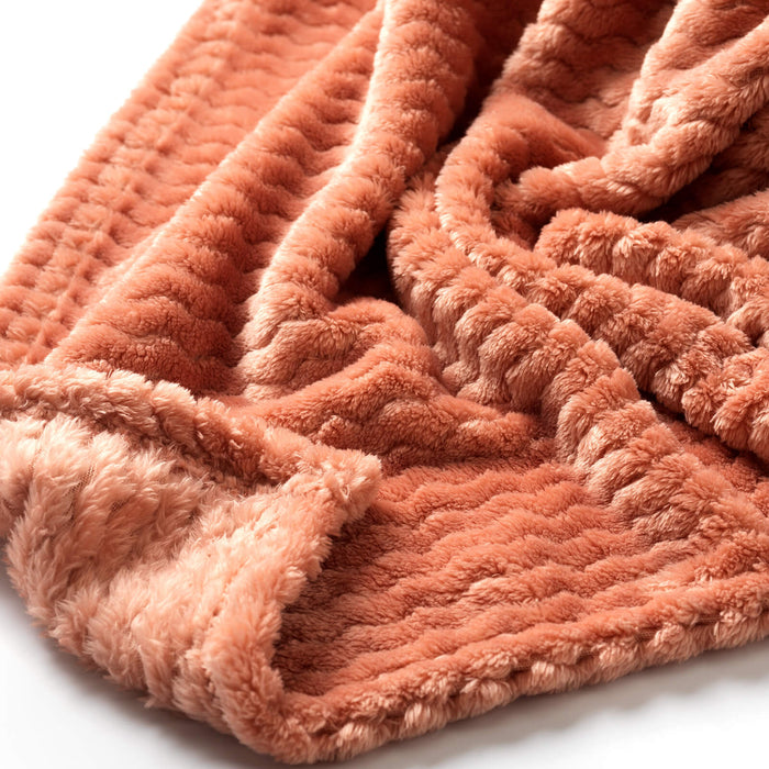 Dutch Decor plaid MARA - 150x200 cm Muted Clay