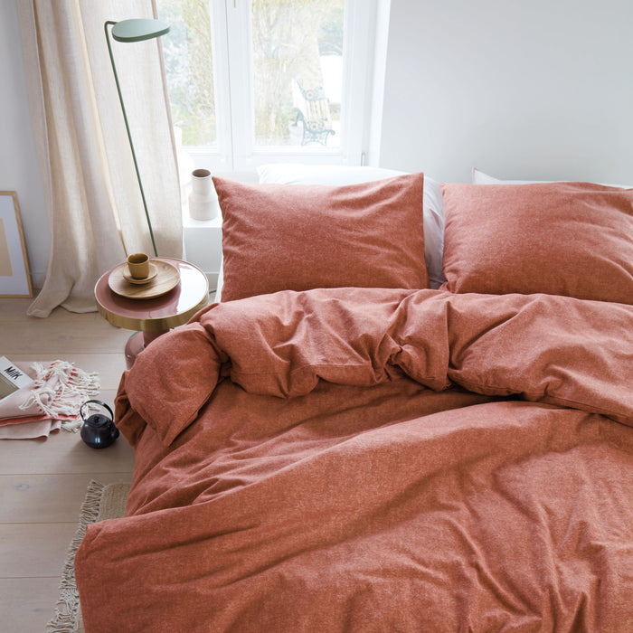 Beddinghouse Frost Dekbedovertrek 140 x 200/220 cm - Terra