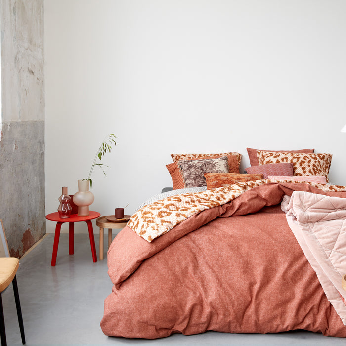 Beddinghouse Frost Dekbedovertrek 240 x 200/220 cm - Terra