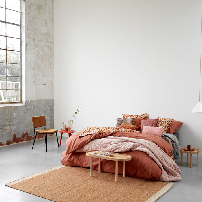 Beddinghouse Frost Dekbedovertrek 240 x 200/220 cm - Terra