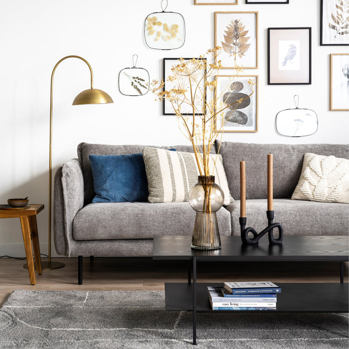 by fonQ Ribbon 3-zitsbank - Grijs