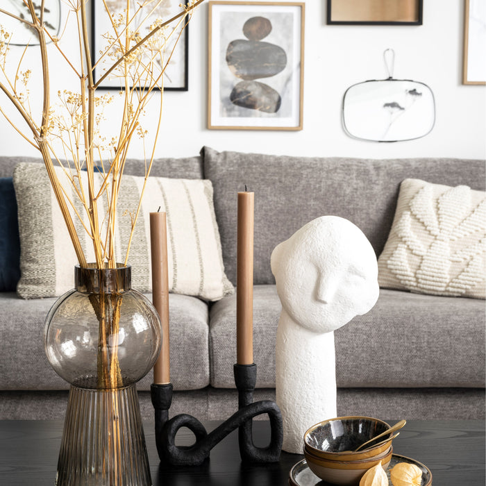 by fonQ Ribbon 3-zitsbank - Grijs