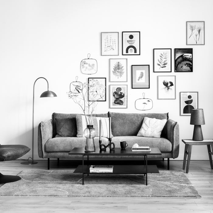 by fonQ Ribbon 3-zitsbank - Grijs