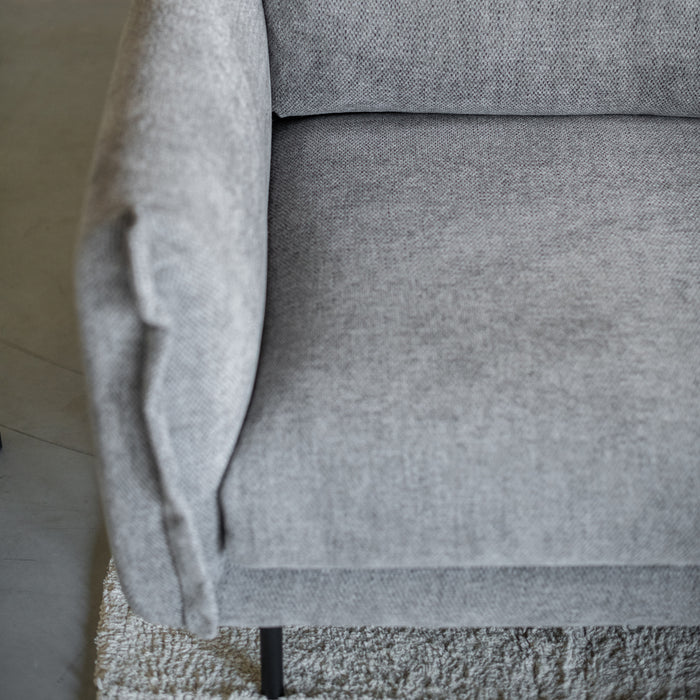 by fonQ Ribbon 3-zitsbank - Grijs