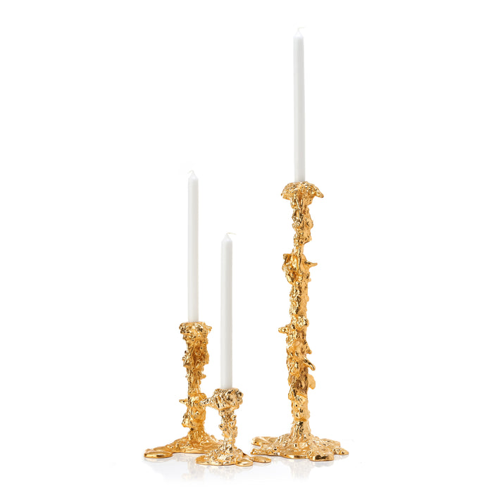 POLSPOTTEN Drip Kandelaar XXL - Goud