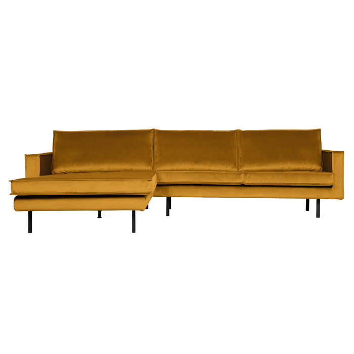 WOOOD Rodeo Chaise Longue Links - Velvet -  Oker