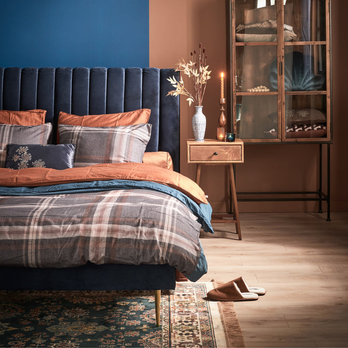 Essenza Minte Dekbedovertrek 240 x 220 cm - Leather Brown