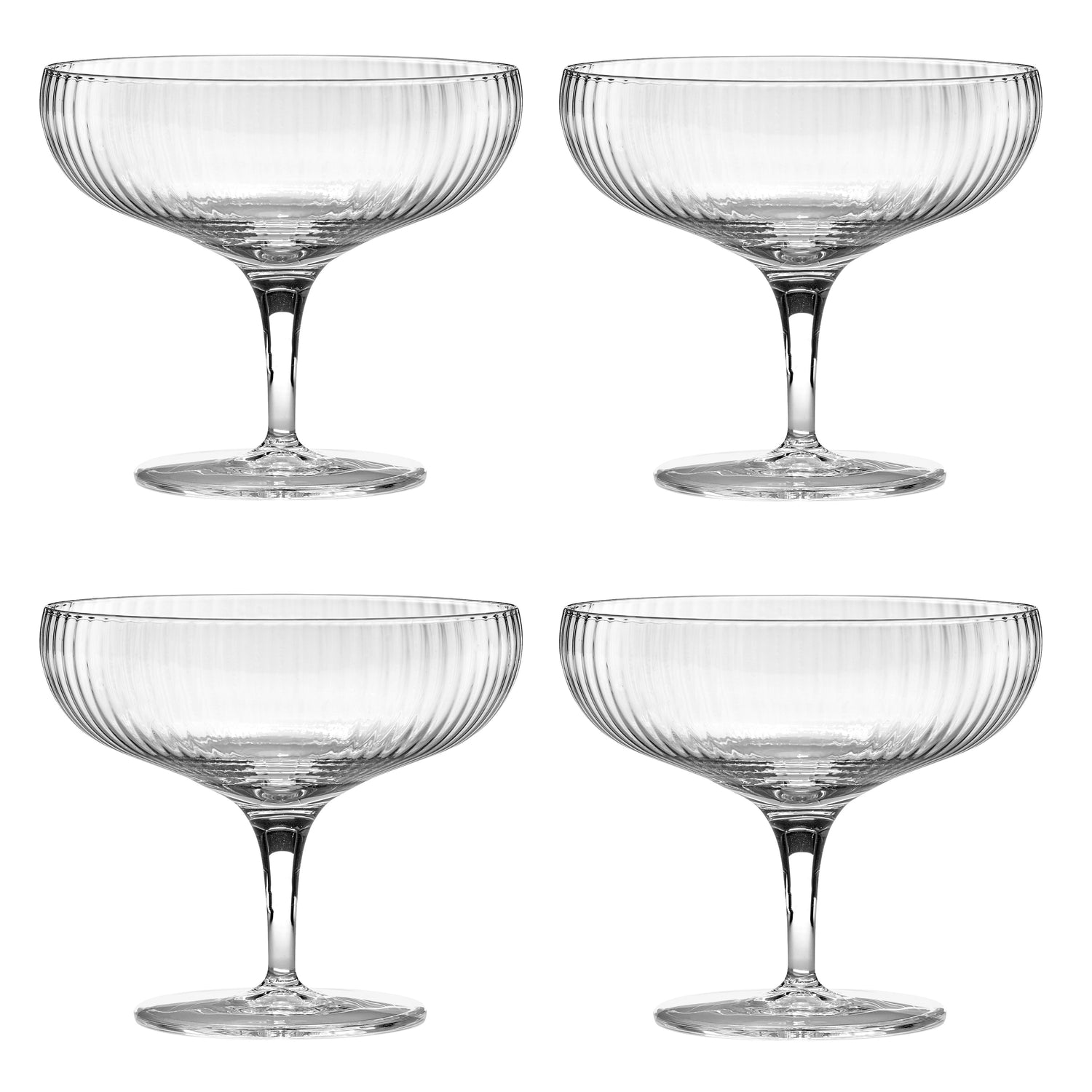 SERAX - Sergio Herman - Inku Champagneglazen 0,15 L - 4 st.