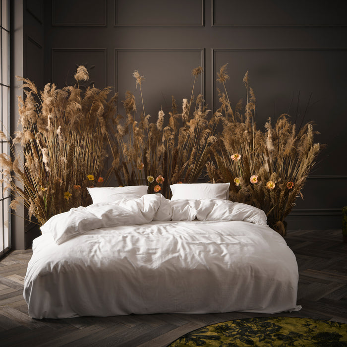 Essenza Minte dekbedovertrek 140 x 220 cm - Wit