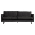 WOOOD Rodeo Classic 2,5-zitsbank - Velvet -  Antaciet