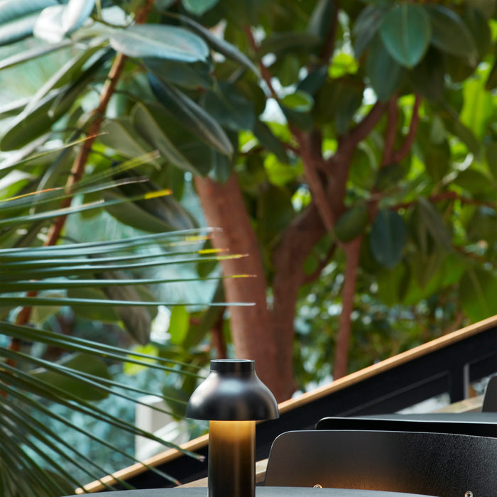 HAY PC Oplaadbare Tafellamp - Soft Black