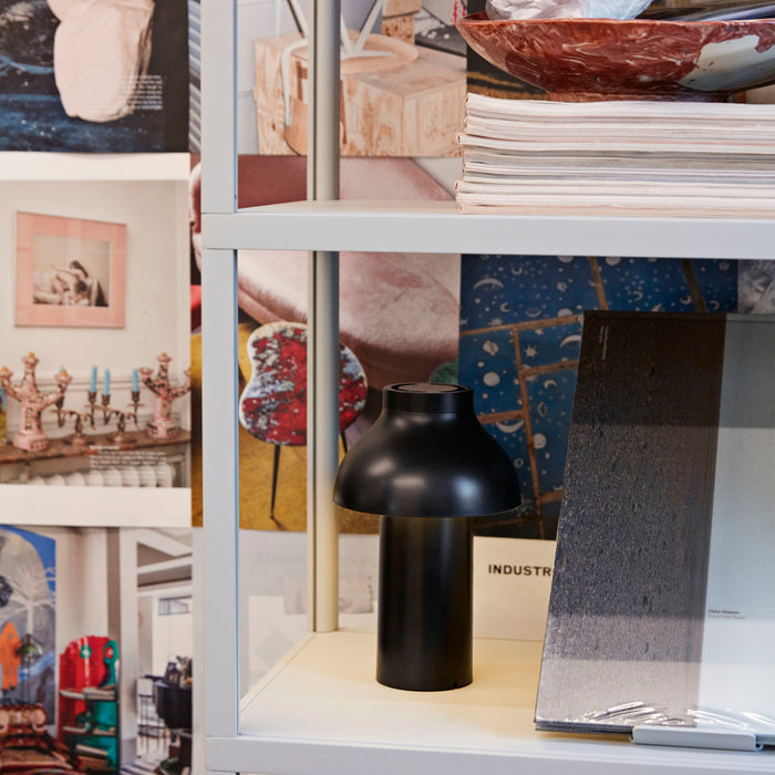 HAY PC Oplaadbare Tafellamp - Soft Black