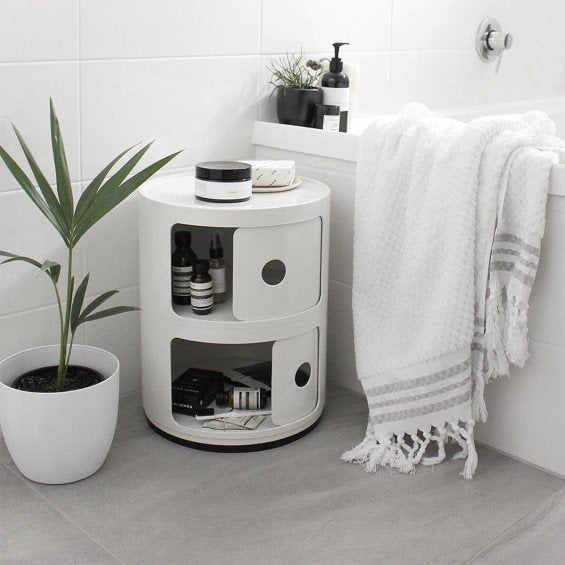 Kartell Componibili Kast - 2 Modules - Wit