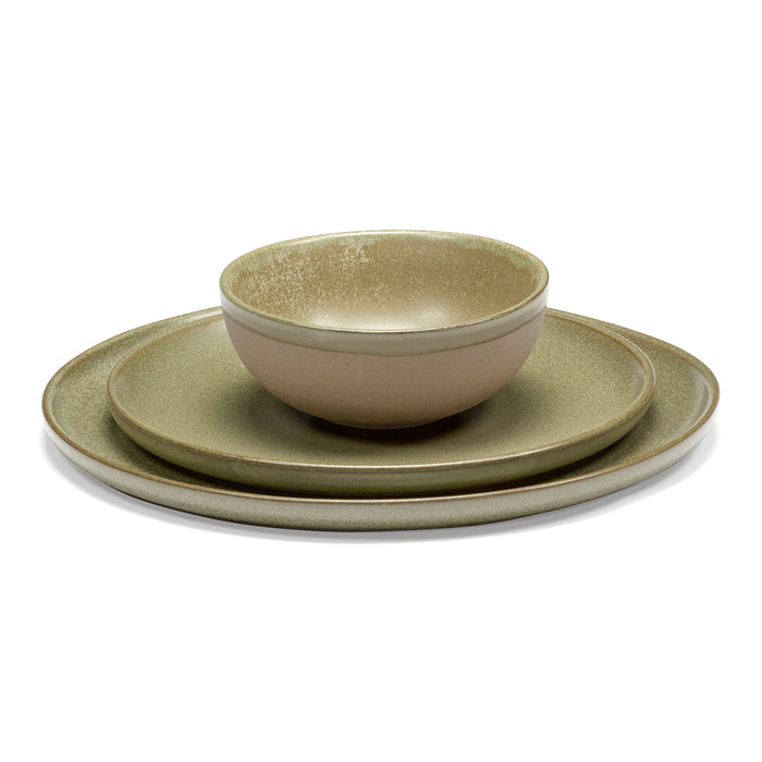 SERAX - Sergio Herman - Surface Serviesset 12-delig - Camogreen