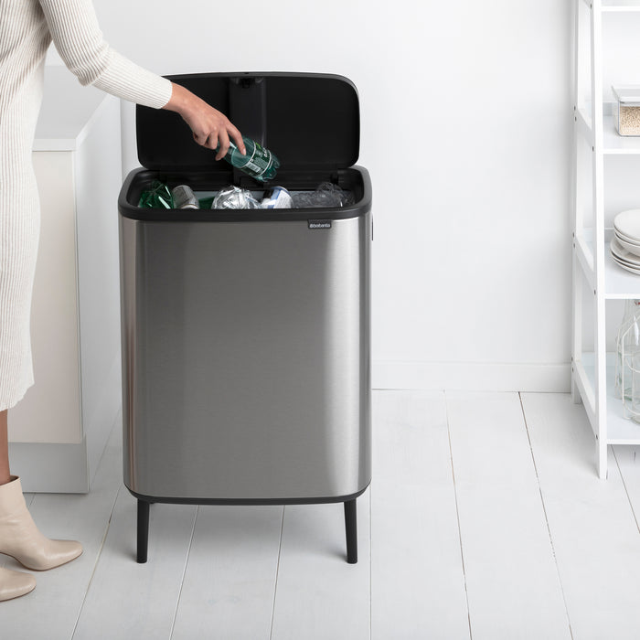 Brabantia Bo Touch Bin Hi 60 Liter Vingerafdrukvrij