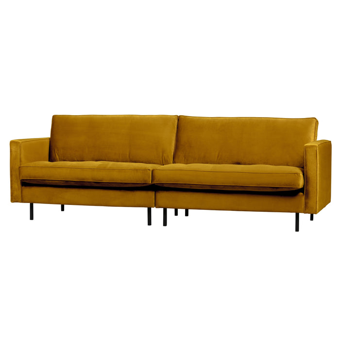 WOOOD Rodeo Classic 3-zitsbank - Velvet -  Oker