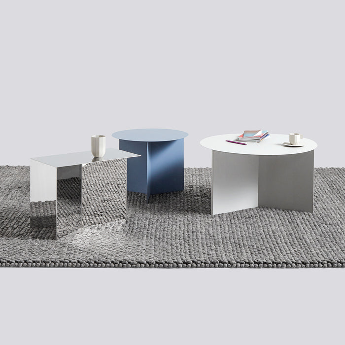 HAY Slit Table Round XL Bijzettafel -  Ø 65 cm - Zwart