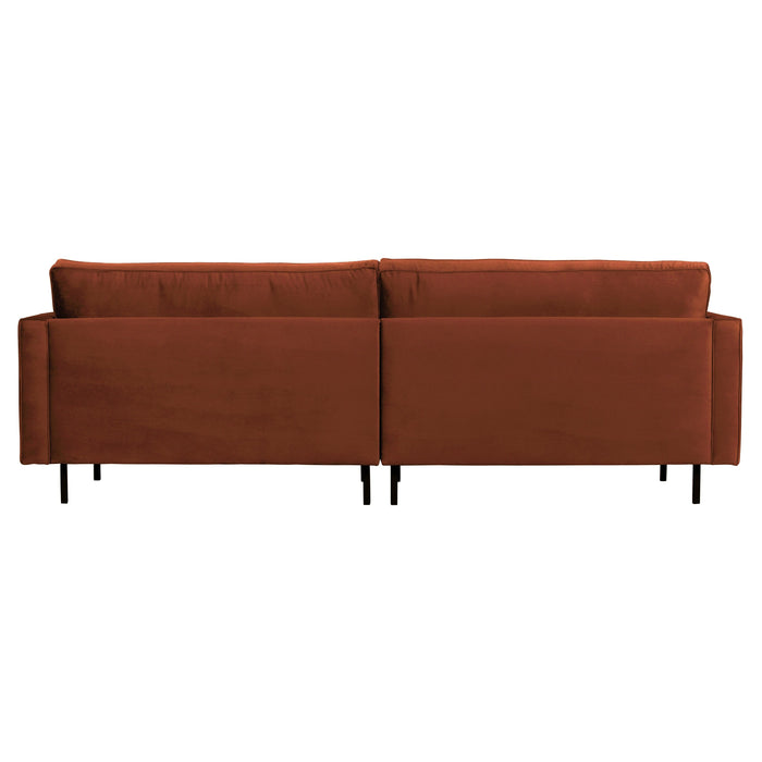 WOOOD Rodeo Classic 3-zitsbank - Velvet -  Roest