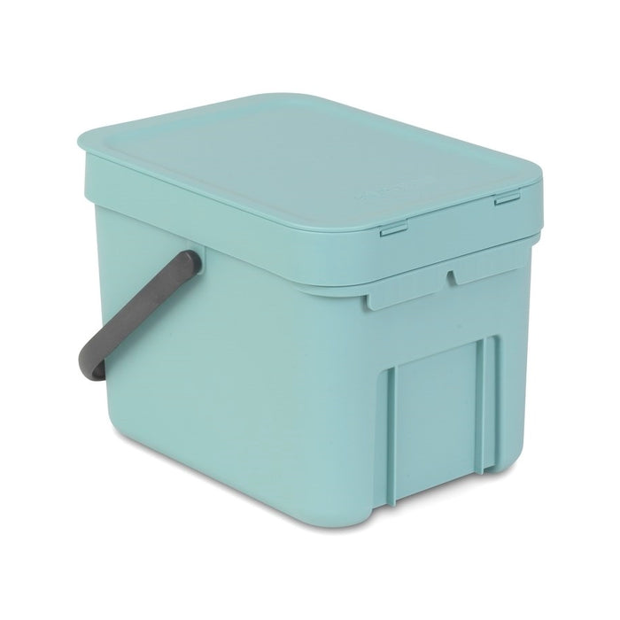 Brabantia Sort & Go Afvalemmer 6 L - Lichtblauw