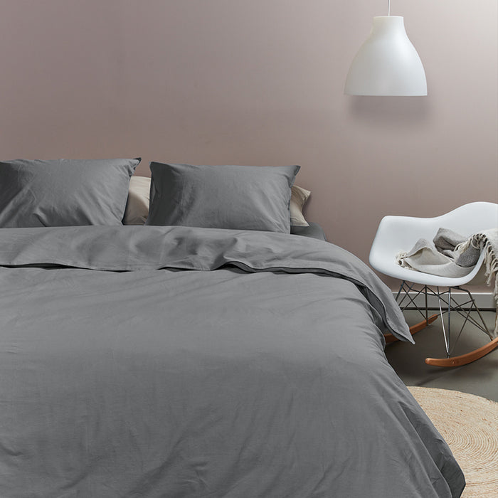 Ambiante Cotton Uni Dekbedovertrek 240 x 220 cm