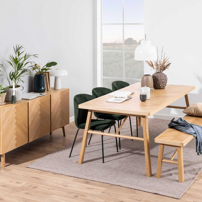 by fonQ  Tekla Eetkamerbank - Oak