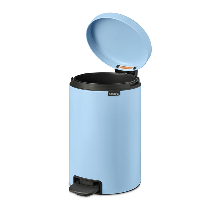 Brabantia NewIcon Pedaalemmer 12 L - Dreamy Blue
