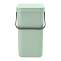 Brabantia Sort & Go Afvalemmer / Opberger 12 L - Mintgroen