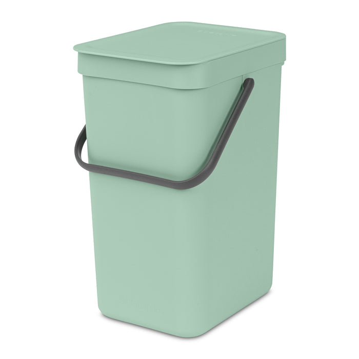 Brabantia Sort & Go Afvalemmer / Opberger 12 L - Mintgroen