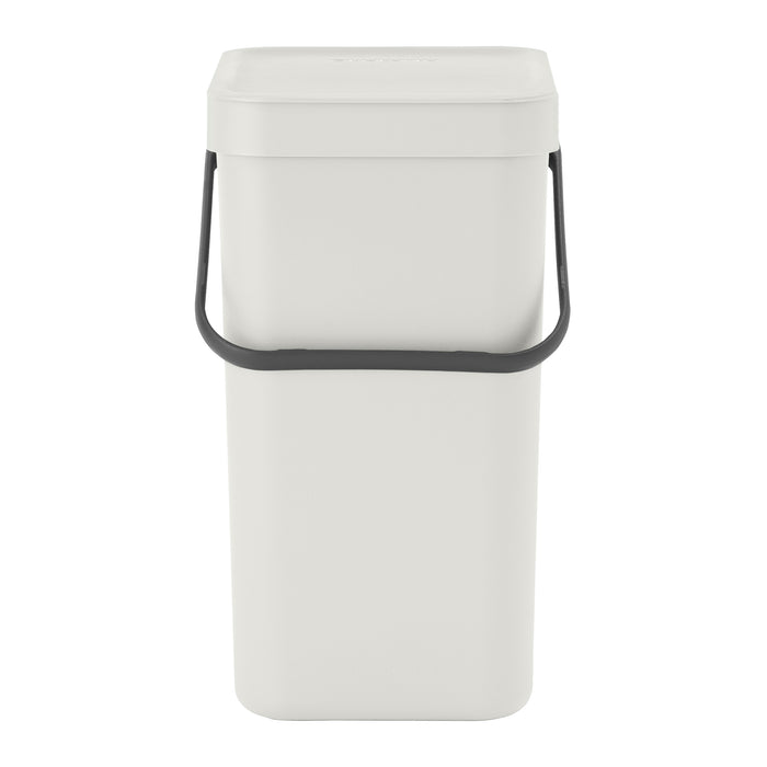 Brabantia Sort & Go Afvalemmer / Opberger 12 L - Grijs