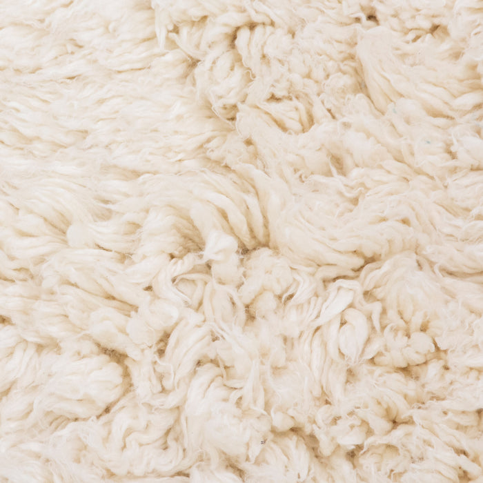 HKliving Fluffy Vloerkleed 250 x 250 cm - Crème