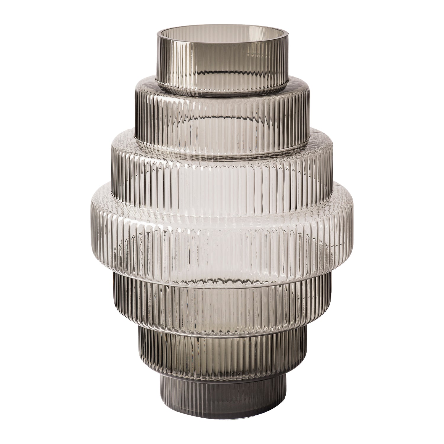 POLSPOTTEN Steps Vaas S - Grijs