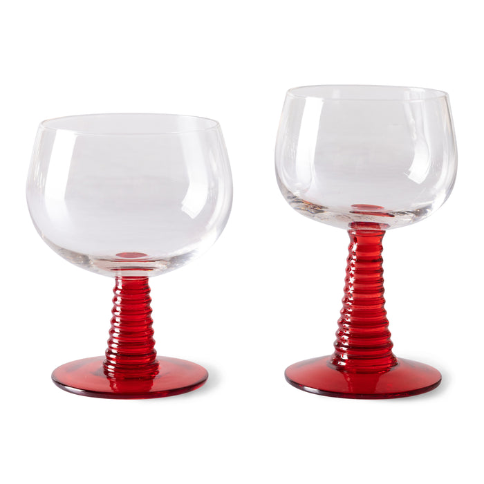 HKliving Swirl Wijnglas 0,2 L