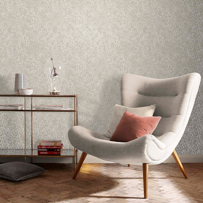 Graham & Brown Vliesbehang - Botany Soft Gold - 10mx52cm