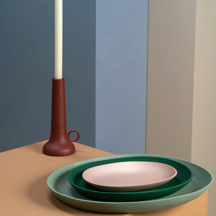 POLSPOTTEN Spartan Kandelaar Roestbruin