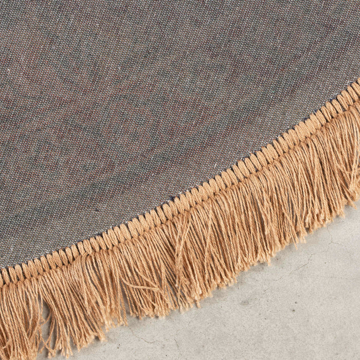 by fonQ  Ezra Vloerkleed Ø 200 cm - Groen