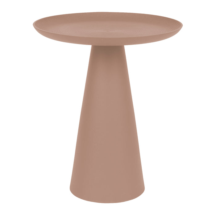 by fonQ basic Tira Bijzettafel - Roze - Ø 34,5 cm