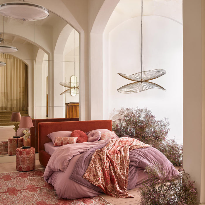 Essenza Minte Dekbedovertrek 240 x 220 cm - Woodrose