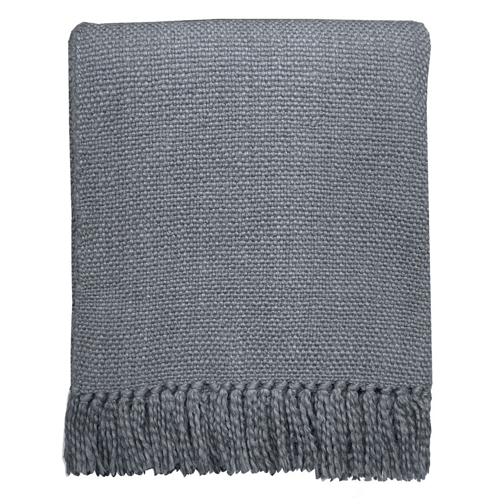 Malagoon Katoenen Plaid - Agate Grey