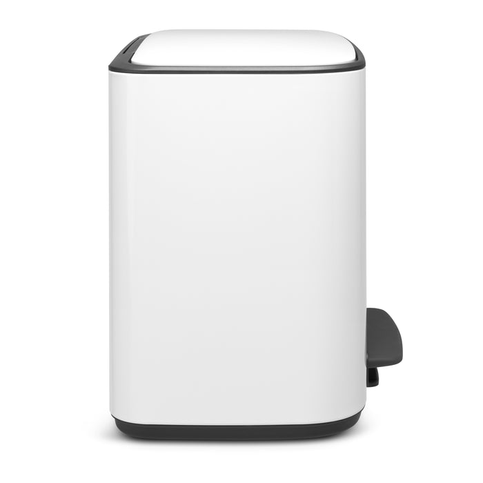 Brabantia Bo Pedaalemmer 11 +  23 L - Wit