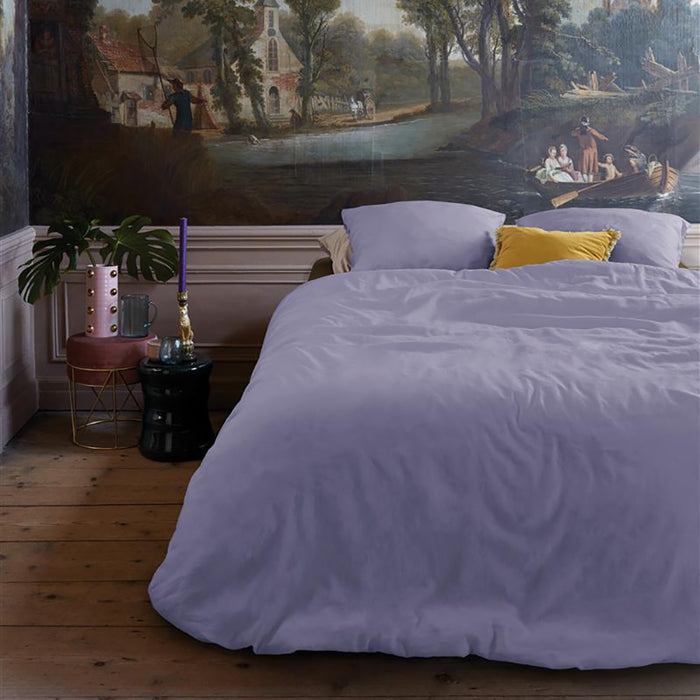 At Home by Beddinghouse Easy Dekbedovertrek 240 x 200/220 cm - Lila