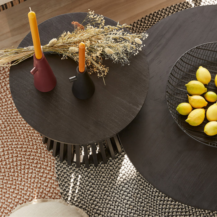 Kave Home Jeanette Bijzettafel - Ø 50 cm - Zwart