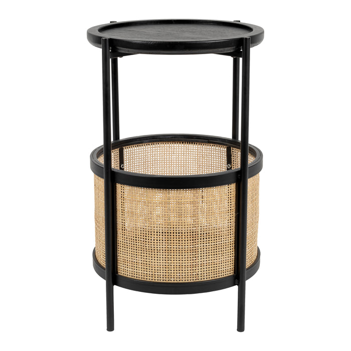 by fonQ Wave Bijzettafel - Zwart