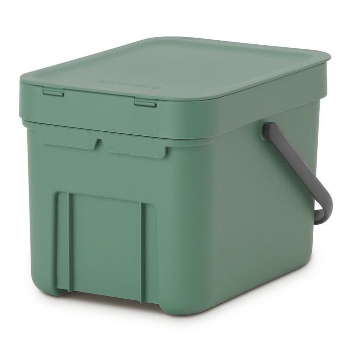 Brabantia Sort & Go Afvalemmer 6 L - Groen