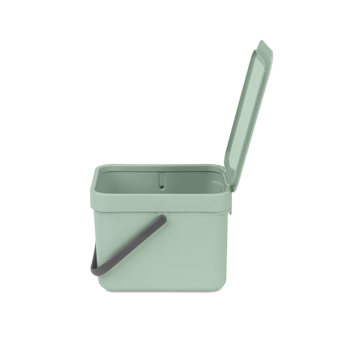 Brabantia Sort & Go Afvalemmer 6 L - Mintgroen