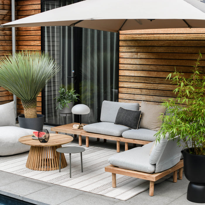 HKliving Gradient Ceramics Diep Bord Ø 21,5 cm - Set van 2