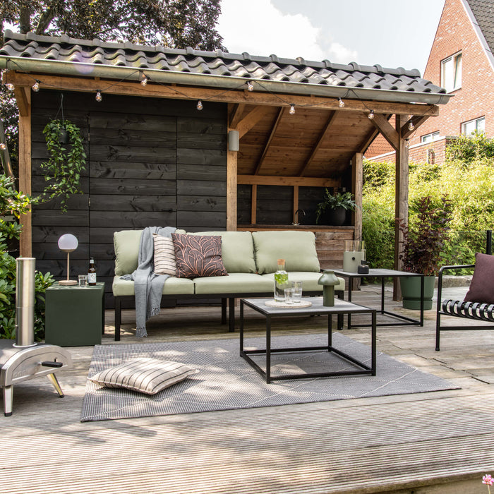 Malagoon Katoenen Plaid - Agate Grey