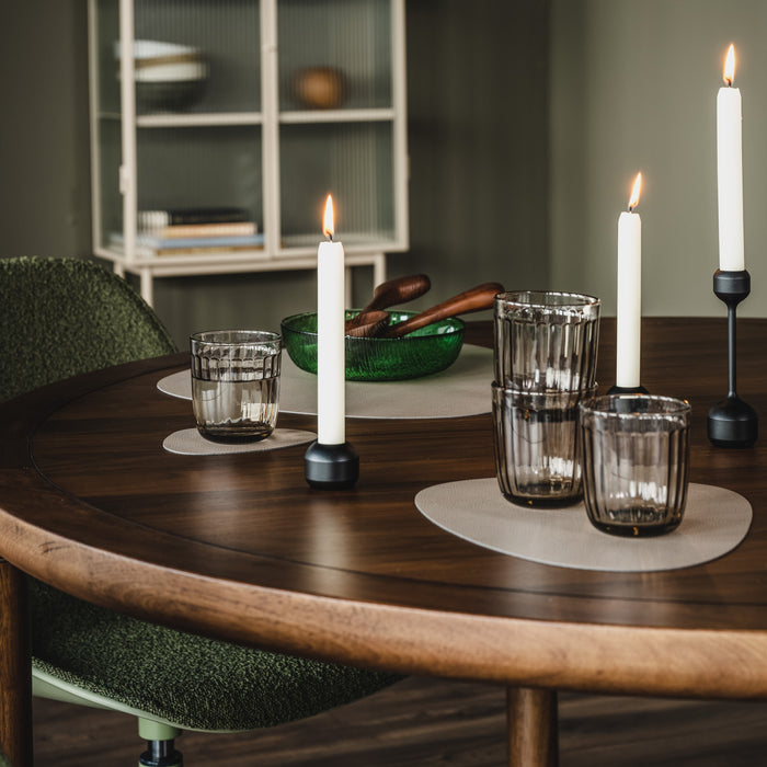 Zuiver x fonQ Storm Eettafel - Ø 130 cm - Donkerbruin