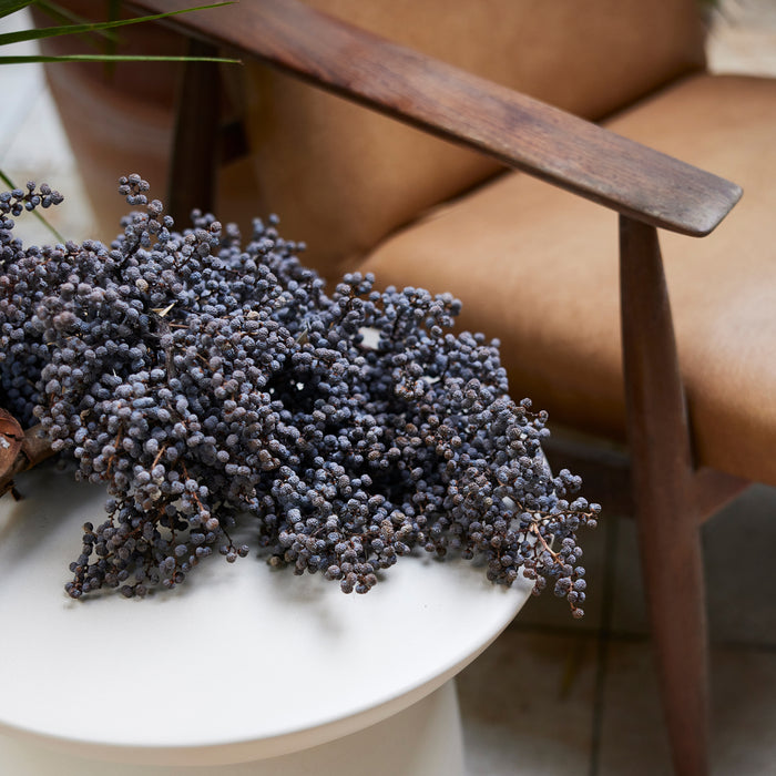 HKliving Earthenware Bijzettafel L - Cream