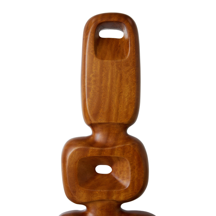 HKliving Sculpture Ornament - Carved Wood