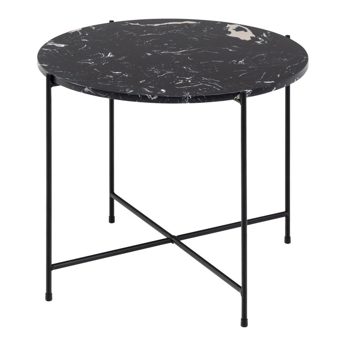 by fonQ Dainty Bijzettafel Ø 52 cm - Zwart